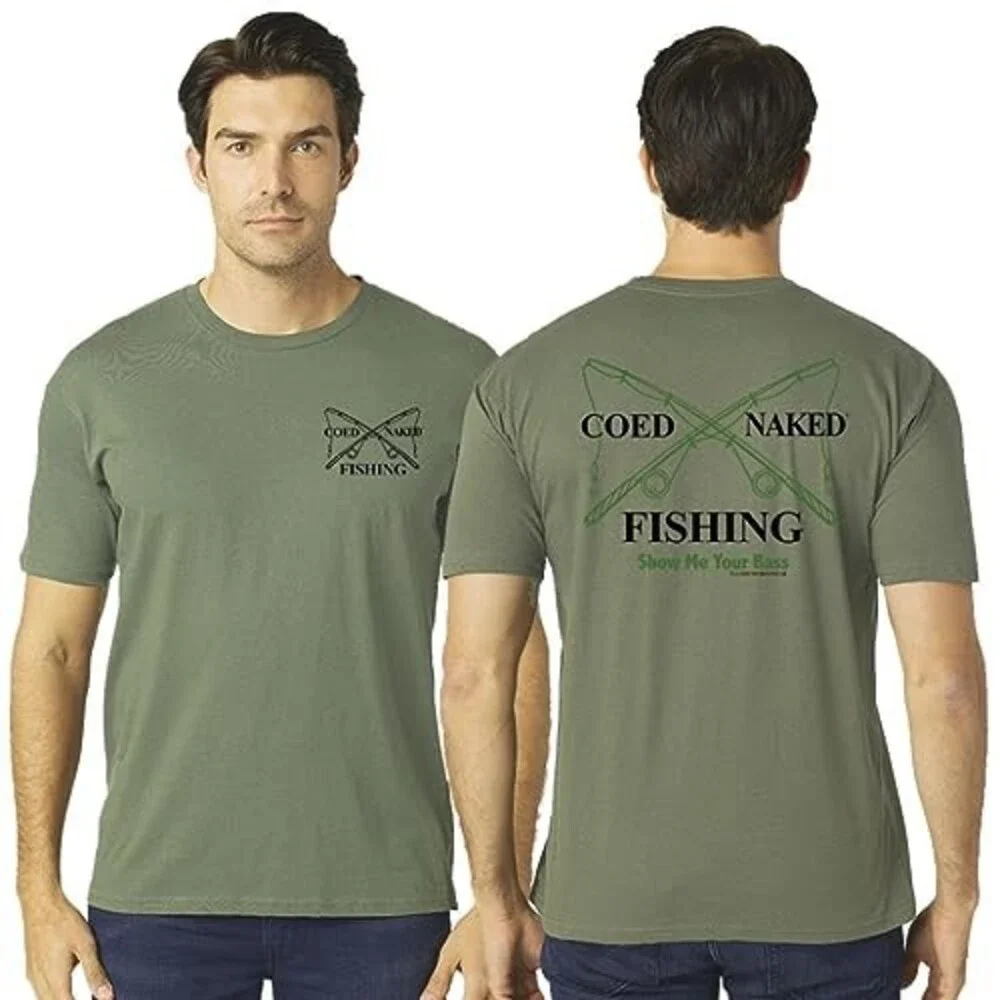 COED Naked Fishing T-Shirt, Artichoke, Small